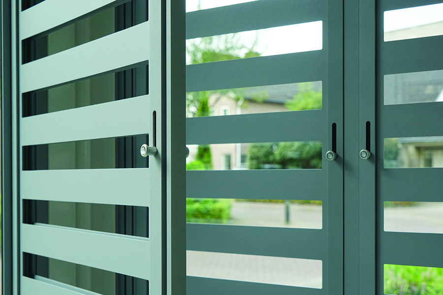 Aluminium shutters, Fractions Noordwijkerhout